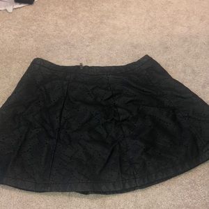 Jessica Simpson faux leather skirt